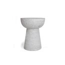 Σκαμπό Noria Terazzo Grey Black (41x41x54) Soulworks 0800005