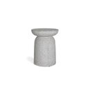 Σκαμπό Rieti Terazzo Grey Black (35x35x45) Soulworks 0800007