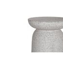 Σκαμπό Rieti Terazzo Grey Black (35x35x45) Soulworks 0800007