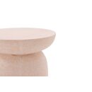 Σκαμπό Rieti Terazzo Pink White (35x35x45) Soulworks 0800008