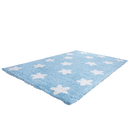 Shaggy Παιδικό Χαλί Cocoon 8391/30 Γαλάζιο με Αστεράκια - 3x4 Colore Colori