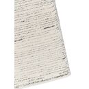 Deluxe 696 Λευκή Μοκέτα Ανάγλυφη με Ρίγες - 1,40x2,00 Colore Colori