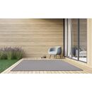 Xαλί 4 Εποχών Άσπρη Μαύρη Ψάθα Maestro 8997-90 - 1,60x2,30 Colore Colori