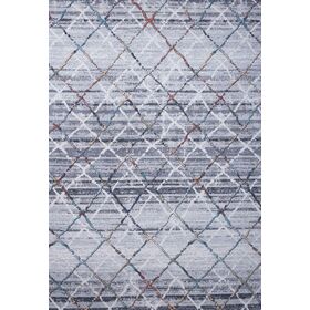 Χαλί Monza 8074/110 Γκρι Εκρού Μοντέρνο Boho - 2,10x2,70 Colore Colori
