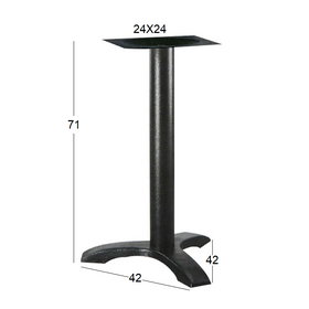 Astor 3νυχη 42χ42χ71εκ. Βαση Μαντεμι με Ρεγ/ρους