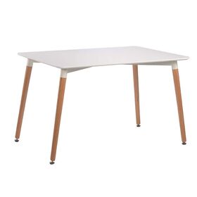 Σετ Τραπεζαρίας Loft Plus Black Randy 5τμχ 120χ80x72εκ.