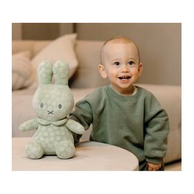 Λούτρινο από Βελουτέ Ύφασμα 30cm Πράσινο Miffy