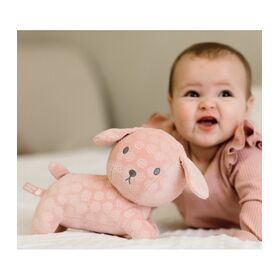 Λούτρινο Σκυλάκι από Βελουτέ Ύφασμα 25cm ροζ Miffy