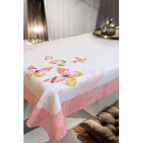 Τραπεζομάντηλο 1039 Coral 145x180 Saint Clair  100% Polyester
