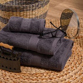 Πετσετες σετ 3 Τεμαχιων Kenzo Anthracite