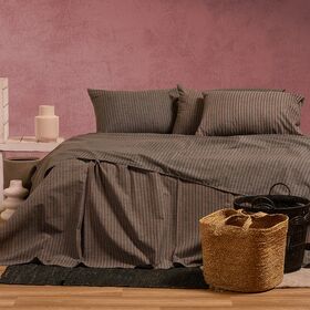 Σετ Σεντονια King Size Blaze Brown Ultra Line 260x270