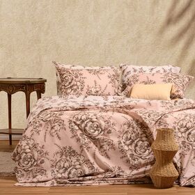 Σετ Σεντονια Μονα (λ) Zane Beige Ultra Line(λ) 170x270 (λ)
