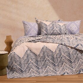 Παπλωματοθηκη Υπερδιπλη Barrio Blue Casual Line 225x245