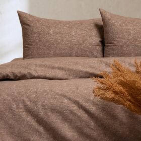 Σεντονι (Σετ 2 Τεμ.) 120χ200+30 Hope Mocca Winter Line Mini(λ) 120x200+30