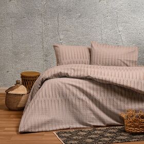 Παπλωματοθηκη Φανελενια Υπερδιπλη Tundra Grey (225x245) 225x245