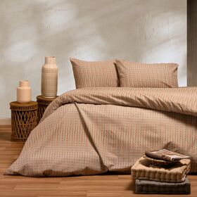 Σετ Σεντονια Φανελενια Μονα Tundra Beige (170x260) 170x260