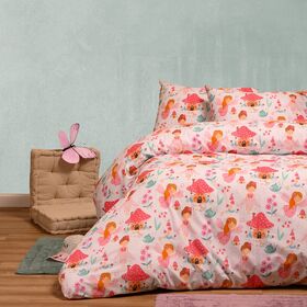 Σετ Σεντονια Μονα (λ) Magic Pink Kids Line (100χ200+32)(λ) 170x270 (λ)