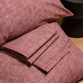 Σεντονι (Σετ 2 Τεμ.) 100χ200+32 Amar Berry Casual Line Mini(λ) 100x200+32