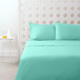 Σεντονι Flατ   ρορ Cοlοr 1 τεμ Βεραμαν (Gιαdα vκ ) 240χ280cμ 100%cοττον   Βαssεττι