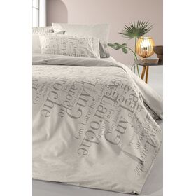Σετ Σεντόνια 3τμχ. Paris Natural 165x265 guy Laroche  100% Cotton Percale