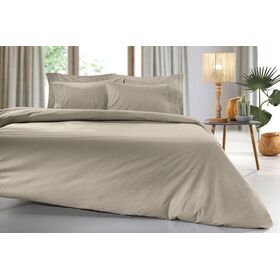 Σεντόνι Color Plus Taupe με Λάστιχο 180x200+42 guy Laroche  100% Cotton Percale