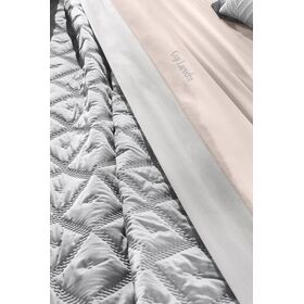 Σετ 3τμχ Κουβερλί Fiera Silver 240x250 guy Laroche  100% Microsatin