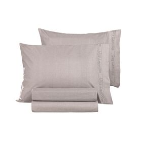Ζεύγος Μαξιλαροθήκες Color Plus Melanze 50x70 guy Laroche  100% Cotton Percale