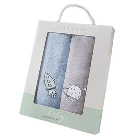 Βρεφικές Πετσέτες boy set 2 guy Laroche  100% Fine Microfiber