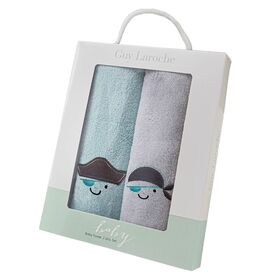 Βρεφικές Πετσέτες boy set 4 guy Laroche  100% Fine Microfiber