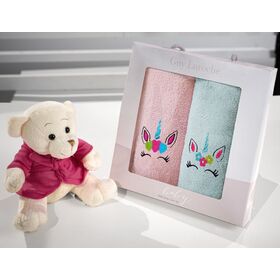 Βρεφικές Πετσέτες Girl set 3 guy Laroche  100% Fine Microfiber
