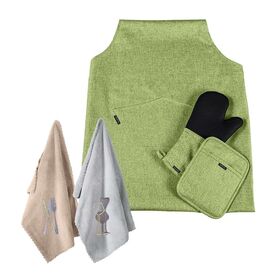 Σετ 5τμχ Κουζίνας Cook set Green guy Laroche  100% Polyester