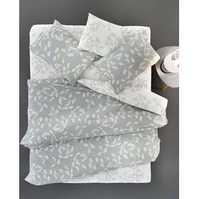 Σετ 3τμχ. Σεντόνια με Λάστιχο Lavinia Cement 100x200+32 guy Laroche  100% Cotton Percale