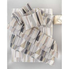 Σετ 4τμχ Σεντόνια Nolan Stone με Λάστιχο 170x200+32 guy Laroche  100% Cotton Percale