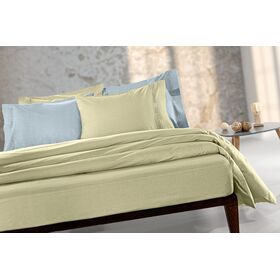 Παπλωματοθήκη Color Plus Olive 165x225 guy Laroche  100% Cotton Percale