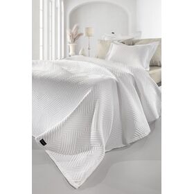 Κουβέρτα Lupo White 245x260 guy Laroche  60% Cotton, 40% Polyester Jacquard