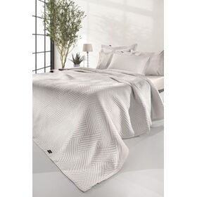 Κουβέρτα Lupo Natural 245x260 guy Laroche  60% Cotton, 40% Polyester Jacquard