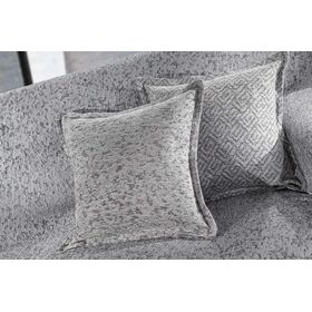 Διακοσμητικό Μαξιλάρι Matis Grey 50x50 (Χωρίς Γέμιση) guy Laroche  37% Cotton-21%polyester-42% Acrylic