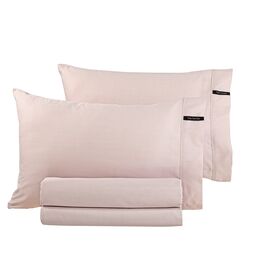 Ζεύγος Μαξιλαροθήκες Minimal Pudra 50x70 guy Laroche  100% Cotton Satin