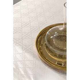 Τραπεζομάντηλο Glamour Linen 160x320 guy Laroche  100% Polyester Jacquard
