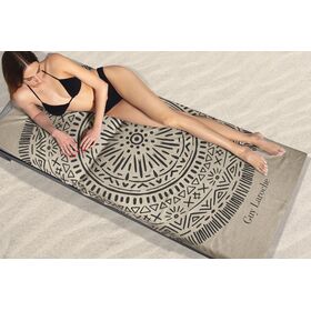 Πετσέτα Θαλάσσης Velour Printed 2403/01 100x175 guy Laroche  50%cotton-50%polyester