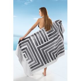 Πετσέτα Θαλάσσης Velour Printed 2404/01 100x175 guy Laroche  50%cotton-50%polyester