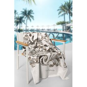 Πετσέτα Θαλάσσης Velour Printed 2406/01 100x175 guy Laroche  50%cotton-50%polyester