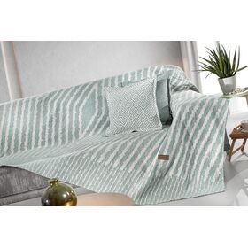 Ριχτάρι Norton Ocean Πολυθρόνας 180χ150 guy Laroche  37% Cotton-21% Polyester-42% Acrylic