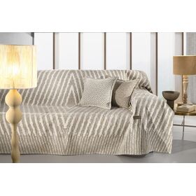 Ριχτάρι Norton Natural Πολυθρόνας 180χ150 guy Laroche  37% Cotton-21% Polyester-42% Acrylic