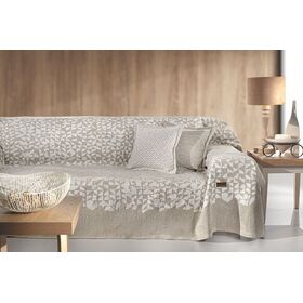 Ριxτάρι Duomo Natural Τετραθέσιου Καναπέ 180x350 guy Laroche  37% Cotton-21% Polyester-42% Acrylic