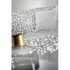 Ριxτάρι Duomo Grey Διθέσιου Καναπέ 180x250 guy Laroche  37% Cotton-21% Polyester-42% Acrylic