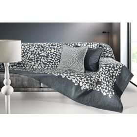 Ριxτάρι Duomo Anthracite Πολυθρόνας 180x150 guy Laroche  37% Cotton-21% Polyester-42% Acrylic
