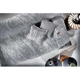 Ριχτάρι Nobel Grey 2θέσιος 180χ250 guy Laroche  37% Cotton-21%polyester-42% Acrylic
