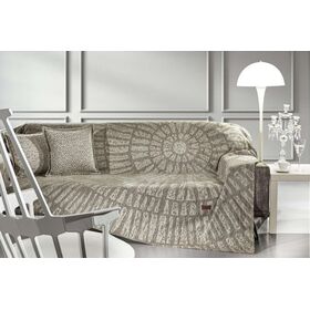 Ριχτάρι Siren Sand 2θέσιος 180χ250 guy Laroche  37% Cotton-21%polyester-42% Acrylic