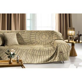 Ριχτάρι Siren Golden 3θέσιος 180χ300 guy Laroche  37% Cotton-21%polyester-42% Acrylic
